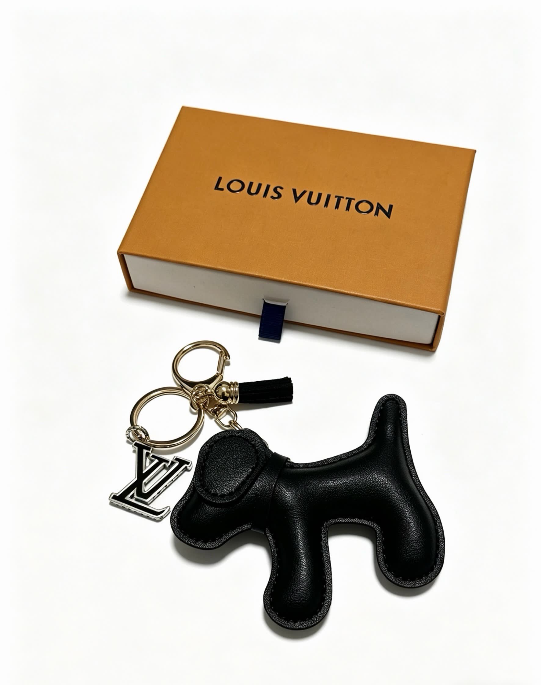Louis Vuitton Dog Keychain